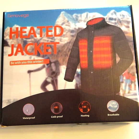 Genovega Jackets & Coats Mens Heated Jacket Waterproof Poshmark